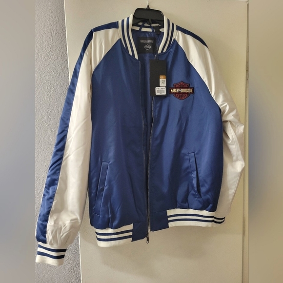 NEW Harley Davidson Men's Club Crew Jacket size Medium - Picture 5 of 10